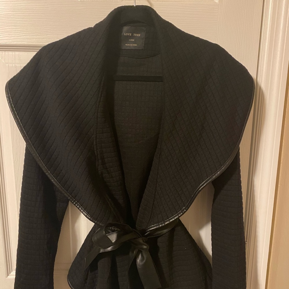 Black stylist jacket